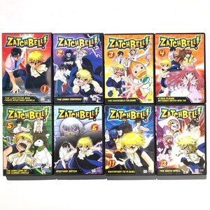 Zatch Bell DVD Lot of 8 Discs Volumes 1-6 11 13 Anime VIZ Media Region 1 OOP